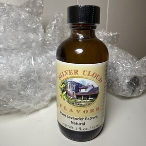 10 New Silver Cloud Flavors Pure Lavender Extract Natural, Bottles Are Sealed